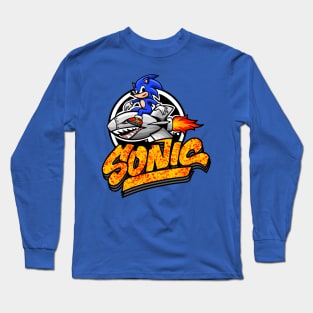 sonic ride rocket Long Sleeve T-Shirt